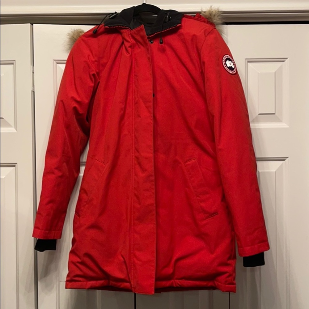 Victoria Down Parka with Genuine Coyote Fur Trim